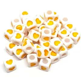 koraliki-modulowe-serca-serce-zolte-7x7mm-40szt