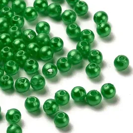 koraliki-akrylowe-perly-4mm-okragle-kuleczki-perelki-zielone-50szt