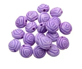 koraliki-rozyczki-pastelowe-akrylowe-20szt-fiolet