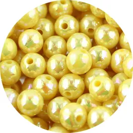koraliki-akrylowe-kulki-opalizujace-blyszczace-zolte-8mm-50szt