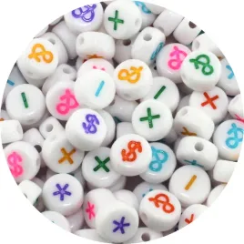 koraliki-akrylowe-znaki-and-okragle-bialo-kolorowe-mix-7mm-50szt