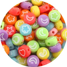 koraliki-akrylowe-ksiezyce-kwiatki-serca-gwiazdki-kolorowe-mix-7mm-50szt