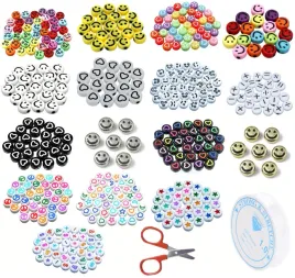 zestaw-koraliki-miks-akrylowe-okragle-emotki-buzki-320szt-gumka-gratis