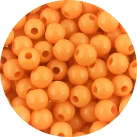 koraliki-gladkie-klasyczne-w-ksztalcie-kulki-6mm-akryl-pomaranczowe-50szt
