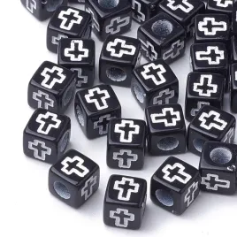 koraliki-kostki-z-krzyzem-krzyzyki-do-rozanca-bransoletki-akryl-50szt-czarn