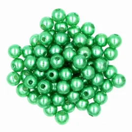 koraliki-perla-perelki-akrylowe-6mm-50szt-zielony