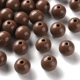 koraliki-gladkie-klasyczne-w-ksztalcie-kulki-10mm-20szt-akryl-brazowe