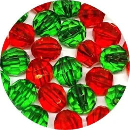 koraliki-akryl-szlifowane-kule-8mm-czerwone-zielone-mikolaj-swieta-mix-50sz