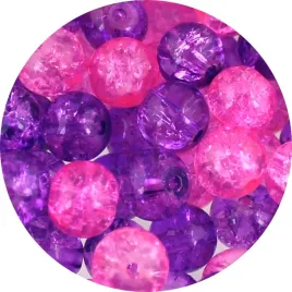 koraliki-szklane-crackle-spekane-kulki-mix-rozowe-fioletowe-8mm-50szt