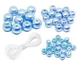 koraliki-perly-perelki-gumka-mix-4-6-8mm-102szt