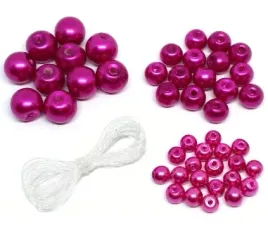 koraliki-perly-perelki-gumka-mix-4-6-8mm-102szt