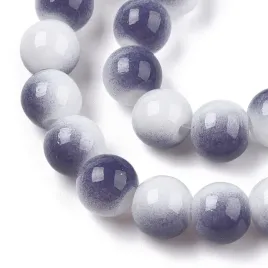 koraliki-szklane-powlekane-kulki-dwubarwne-szare-8mm-20szt