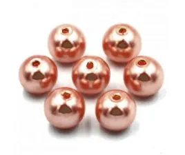 koraliki-perly-szklane-8mm-bezowo-pomarancz-20szt