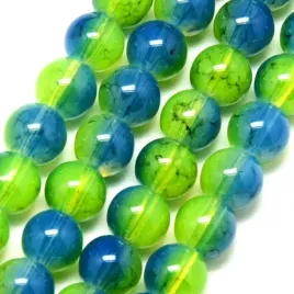 koraliki-szklane-marmurki-niebiesko-zielone-kulki-8mm-20szt