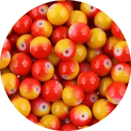 koraliki-szklane-powlekane-kulki-dwukolorowe-pomaranczowo-czerwone-8mm-50sz