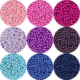 koraliki-szklane-perly-perelki-4mm-niebieski-roz-fiolet-9x50-zestaw-450szt
