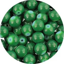 koraliki-szklane-powlekane-kulki-gladkie-do-bizuterii-zielone-c-8mm-50szt