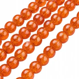 koraliki-szklane-crackle-spekane-pomaranczowe-kulki-do-rozanca-6mm-50szt