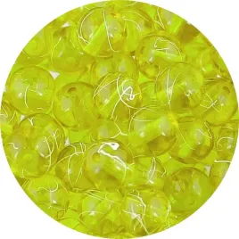 koraliki-szklane-nici-transparentne-8mm-kulki-zolte-50szt