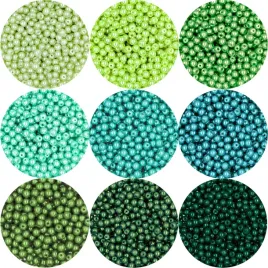 koraliki-szklane-perly-perelki-4mm-seledynowo-zielony-9x50-zestaw-450szt