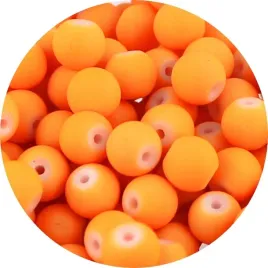 koraliki-szklane-gumowane-matowe-8mm-kluki-pomaranczowe-50szt