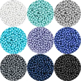 koraliki-szklane-perly-perelki-4mm-niebieski-bialy-szary-9x50-zestaw-450szt