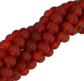 koraliki-mrozone-sznur-8mm-szklane-52szt-czerwone