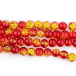 koraliki-szklane-crackle-8mm-sznur-52szt-dwubarwne