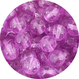 koraliki-szklane-nici-transparentne-8mm-kulki-fioletowe-50szt