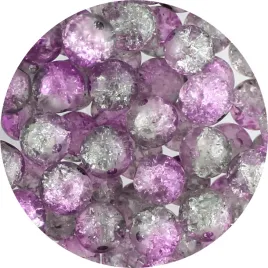 koraliki-szklane-crackle-dwubarwne-fioletowo-szare-8mm-50szt