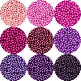 koraliki-szklane-perly-perelki-4mm-fiolet-roz-9x50-zestaw-450szt