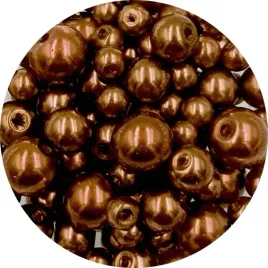 koraliki-perly-4-8mm-perelki-szklane-woskowane-mix-200szt-brazowe