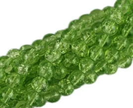 koraliki-szklane-crackle-8mm-sznur-52szt-zielony-j