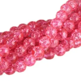 koraliki-szklane-crackle-8mm-sznur-52szt-roz-sredn