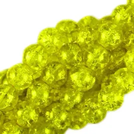 koraliki-szklane-crackle-8mm-sznur-52szt-zolte