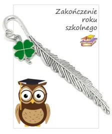 zakladka-do-ksiazki-prezent-dla-ucznia-zakonczenie-roku-szkolnego-koniczyna