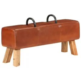 laweczka-gimnastyczna-brazowa-110-cm-skora-naturalna