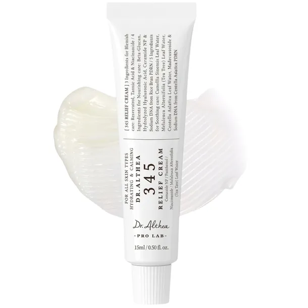 Krem do twarzy redukuje zmarszczki trądzik Dr. Althea 345 Relief Cream 15ml