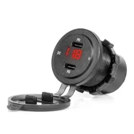 ladowarka-samochodowa-2x-usb-c-tester-napiecia