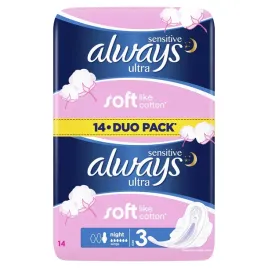 podpaski-ze-skrzydelkami-always-sensitive-night-rozmiar-3-14-sztuk