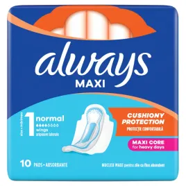 always-classic-podpaski-ze-skrzydelkami-normal-10-sztuk-chlonne