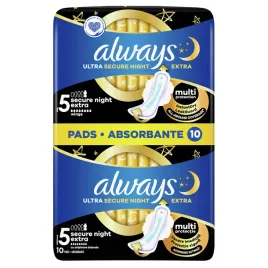 always-ultra-secure-night-extra-podpaski-ze-skrzydelkami-rozmiar-5-10-szt
