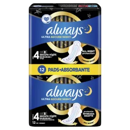 podpaski-ze-skrzydelkami-rozmiar-4-always-ultra-secure-night-12-szt