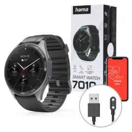smartwatch-zegarek-sportowy-hama-fit-watch-7010-gps-amoled-okragly-czarny