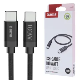 hama-kabel-100w-usb-c-nylonowy-1-5m-szybkie-ladowanie-qc-4-0-480-mbit-s