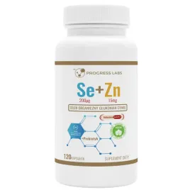 progress-labs-selen-organiczny-200mcg-cynk-120-kapsulek