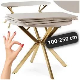 stol-okragly-rozkladany-kuchenny-do-jadalni-kaszmir-zloty-lukas-100-250-cm