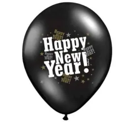 balony-czarne-z-nadrukiem-happy-new-year-na-sylwestra-37-cm-6-szt