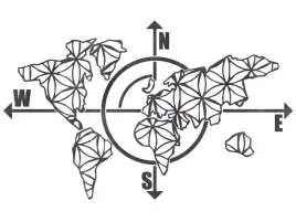 dekoracja-na-sciane-mapa-swiata-1-komplet