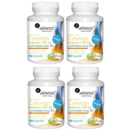 4x-aliness-cytrynian-magnezu-potas-b6-100mg-magnez-skurcze-cisnienie-krwi